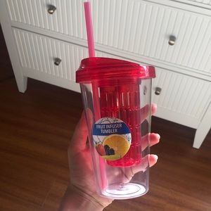 Bright Red Drink Infusing Cup